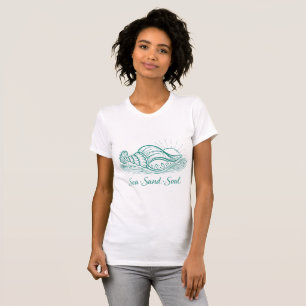 T-shirt « Mer • Sable • Âme »