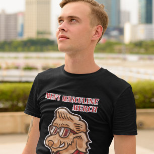 T-shirt Merche Masculine pour hommes représentant les vête