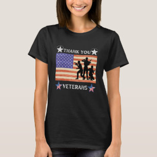 T-shirt Merci Anciens Combattants Boots de Combat Anciens