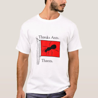 T-shirt Merci Ants. Des filles.