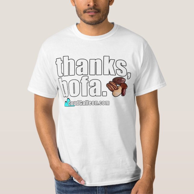 T-shirt Merci, Bofa (Devant)