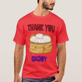 T-shirt Merci de profiter de la nourriture chinoise Funnye