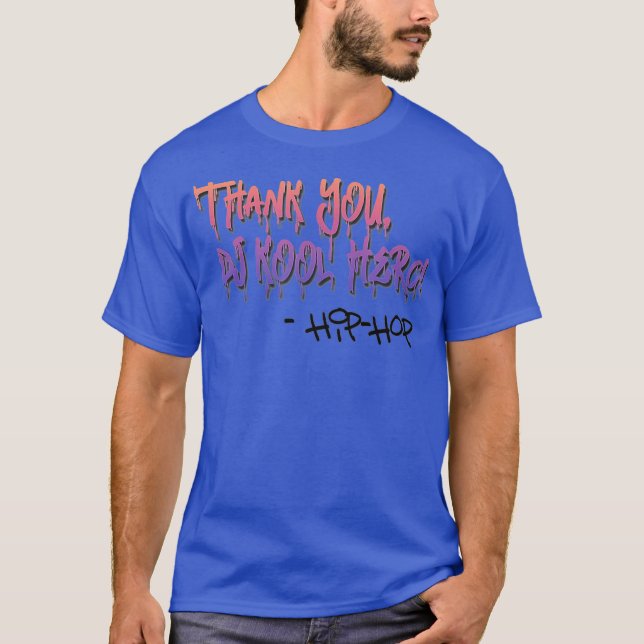T-shirt Merci DJ Kool Herc (Devant)