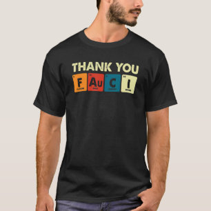 T-shirt Merci Dr Fauci Vintage