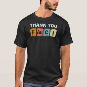 T-shirt Merci Dr Fauci Vintage Fauci prend sa retraite Per