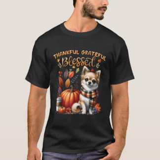 T-shirt Merci gracieux bienheureux Chihuahua Chien Chute Y
