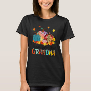 T-shirt Merci Grateful Grammy Citrouilles de Grammy Thanks