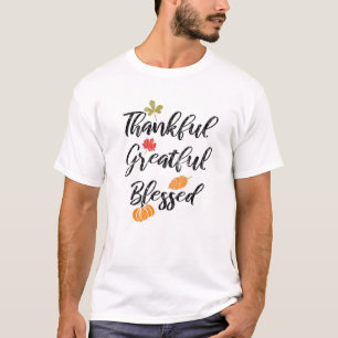 T-shirt Merci Gratuit Béni Drôle Thanksgiving Turke