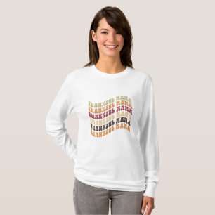 T-shirt Merci Mama Typographie