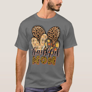 T-shirt Merci Maman Cheetah Coeur Maman Vie Chute Thanksgi