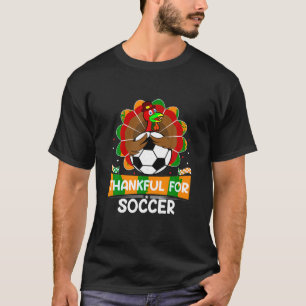 T-shirt merci pour le Bon thanksgiving Soccer Turkey socc