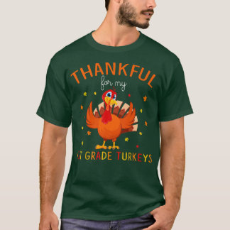 T-shirt Merci pour ma 1ère année de dindes d'automne de la