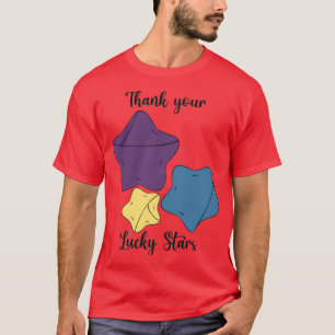T-shirt Merci Pour Vos Étoiles Chanceuses
