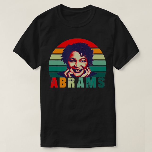 T-shirt merci stacey abrams  (Design devant)
