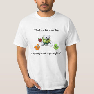 T-shirt Merci Steve et chemise de Woz