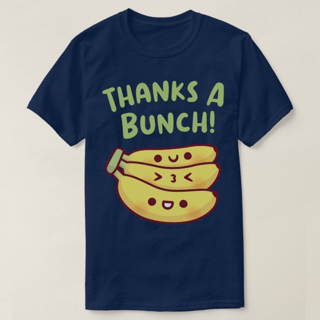 T-shirt Merci Un Pun De Banane (Design devant)
