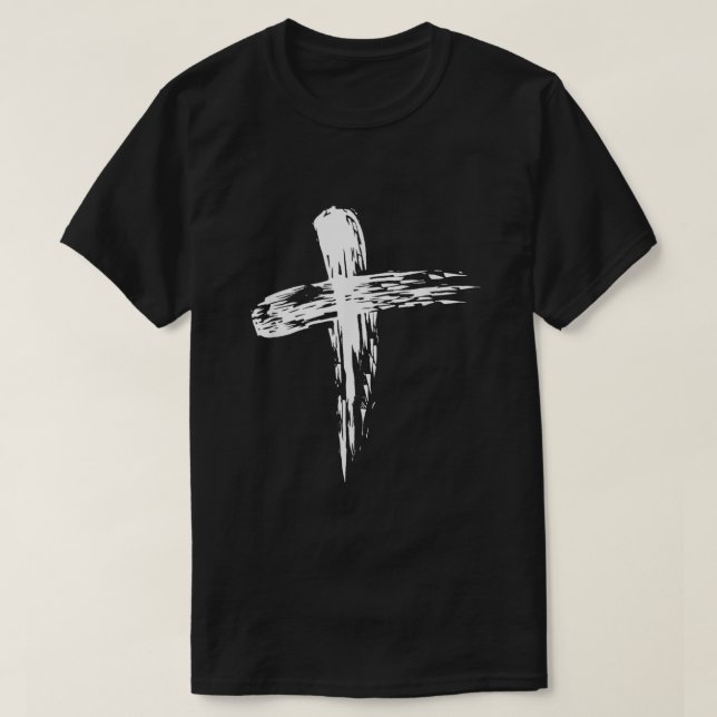 T-shirt Mercredi des Cendres Croix chrétienne Religi (Design devant)