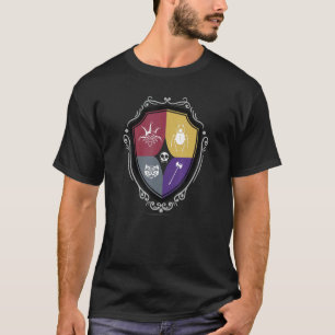 T-shirt Mercredi Quad Crest Shield