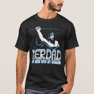 T-shirt Merdad Dont Mess Avec Ma Sirène