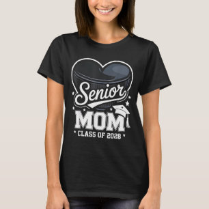 T-shirt Mère aînée fière de la promotion de hockey 2028