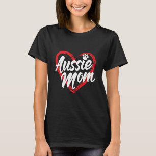T-shirt Mère Berger Australien Amoureux de Chien Drôle Aus