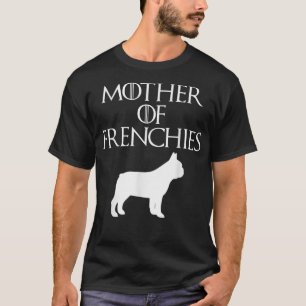 T-shirt Mère blanche mignonne et unique de Français E01064