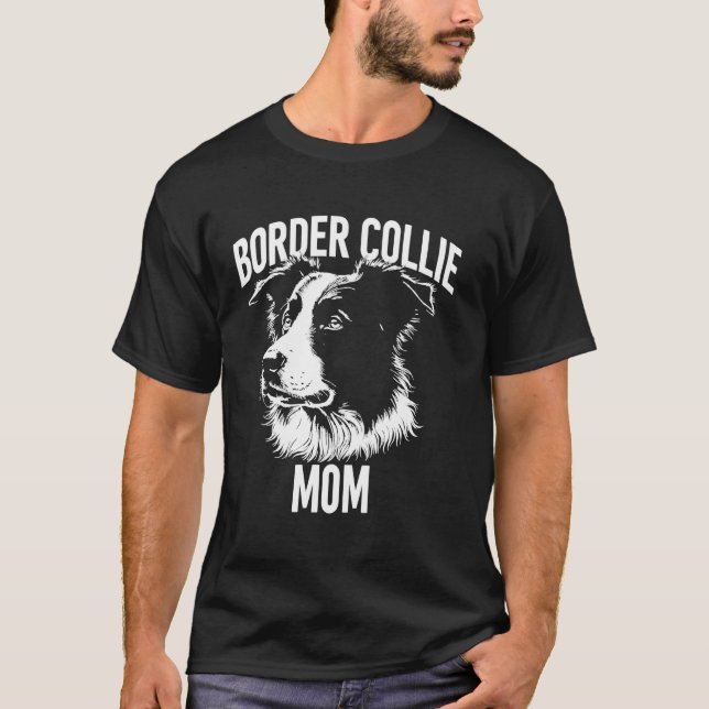 T-shirt Mère Border Collie (Devant)