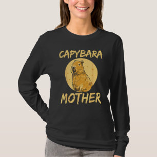 T-shirt Mère capybara rongeur animal Capybaras maman mama