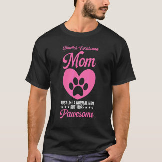 T-shirt Mère chien Bluetick Coonhound Maman
