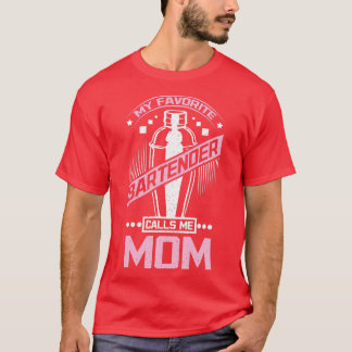 T-shirt mère de barman 2