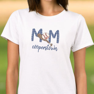 T-shirt Mère de baseball Cooperstown Marine Geometry Team 