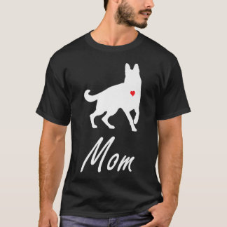 T-shirt Mère de berger allemand Maman