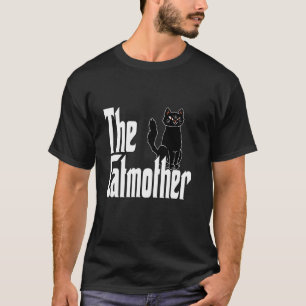 T-shirt Mère de chat drôle Catmère Chat noir Maman Kitty