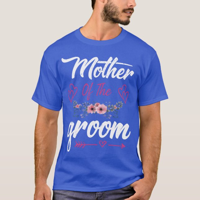 T-shirt Mère de la mariée de chambre rétro (Devant)