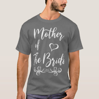 T-shirt Mère de la mariée et du marié, tenue de mariage as