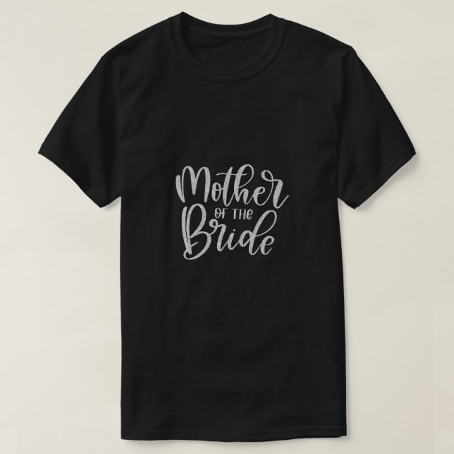 T-shirt Mère de la mariée établie en 2023 Enterrement de v (Design devant)