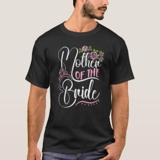 T-shirt Mère De La Mariée Mariage Réception De Mariage Mam