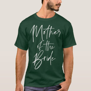 T-shirt Mère De La Mariée Qui Correspond Se Préparer Pour