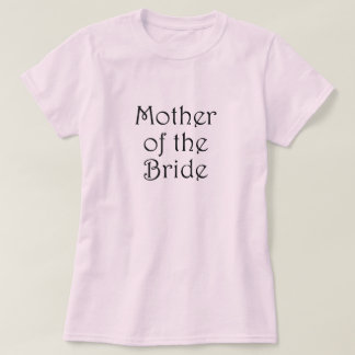 T-shirt Mère De L'Épouse