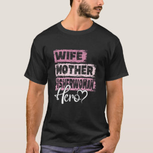 T-shirt Mère de profession héroïne mère pêcheuse 2