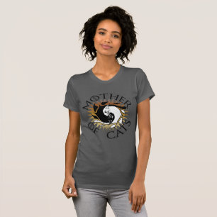 T-shirt Mère de tee - shirt de chats
