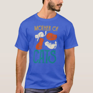 T-shirt Mère des chats Fille chats