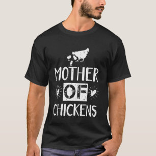 T-shirt Mère des poules Citation drôle de ferme pour poule
