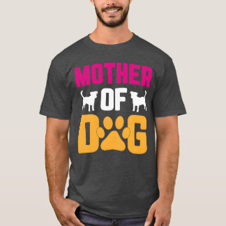 T-shirt Mère du chien ami