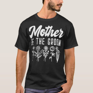 T-shirt Mère Du Groom Fête De La Répétition Familiale Bach