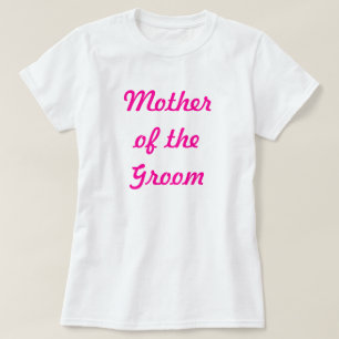 T-shirt Mère du marié
