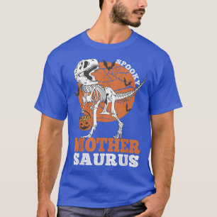 T-shirt Mère éffrayante Saurus Dinosaure Squelette T rex P