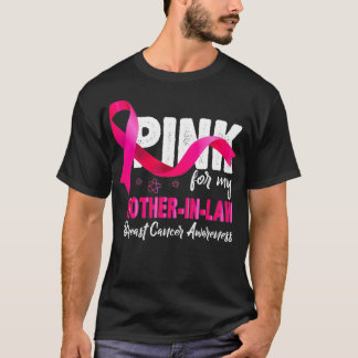 T-shirt Mère en droit Sensibilisation au cancer du sein Ru