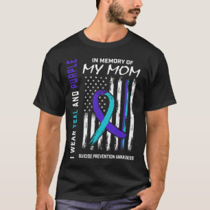 T-shirt Mère En Mémoire De Ma Mère Sensibilisation Au Suic