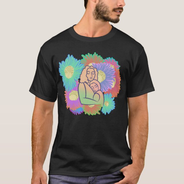 T-shirt Mère Et Enfant - (Devant)